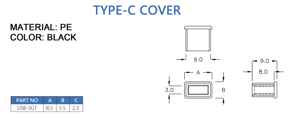 Plug box USB-3GT